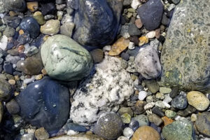 Rocks on a beach